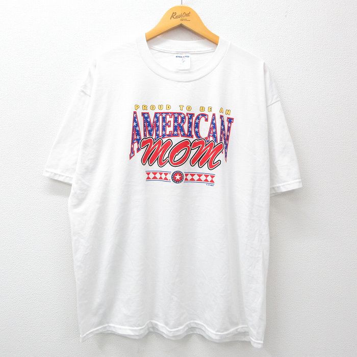 ジャージーズ 00s 半袖Tシャツ 星 ホワイト XL | 古着