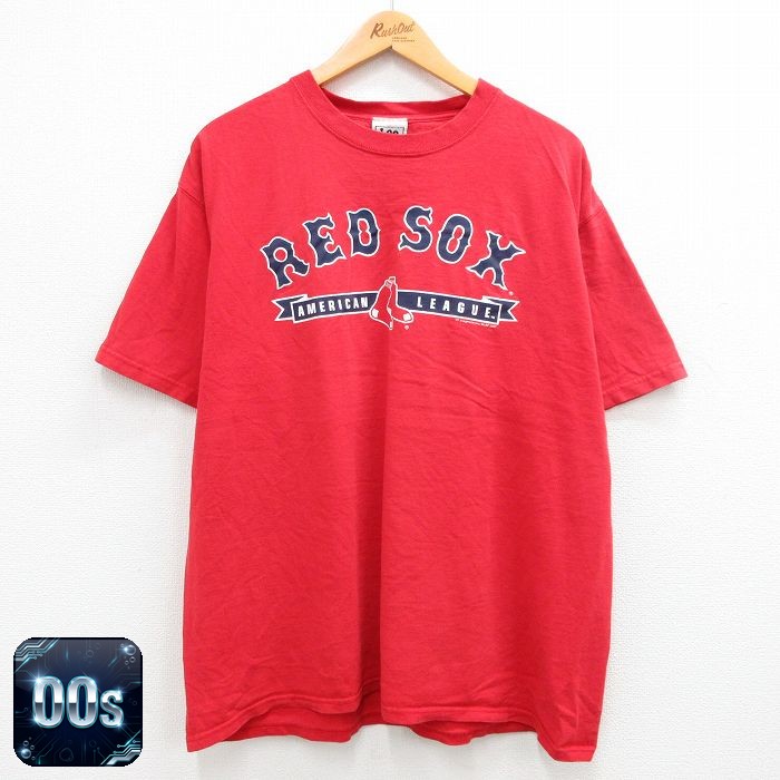 【50%OFF】リー 00s 半袖Tシャツ ボストンレッドソックス レッド XL | 古着