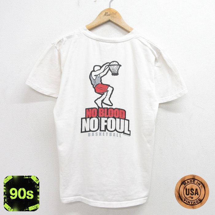 90s 半袖Tシャツ バスケ ホワイト L | 古着