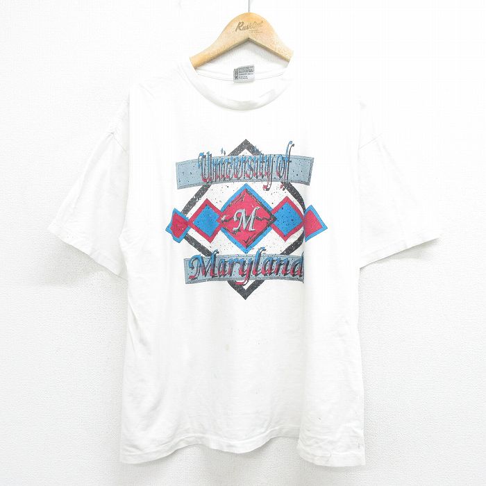 90s 半袖Tシャツ ホワイト XL | 古着