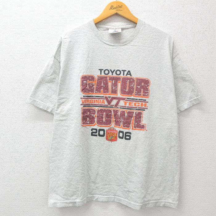 【50%OFF】00s 半袖Tシャツ ゲイターボウル グレー XL | 古着