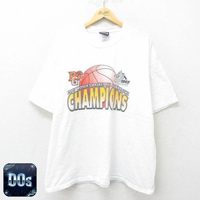 00s 半袖Tシャツ バスケットボール ホワイト XL | 古着