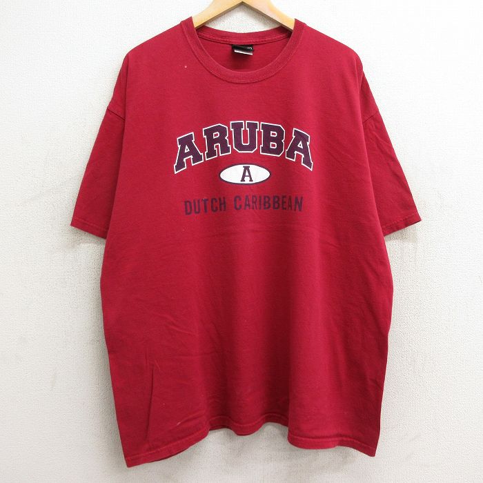 00s 半袖Tシャツ レッド XL | 古着