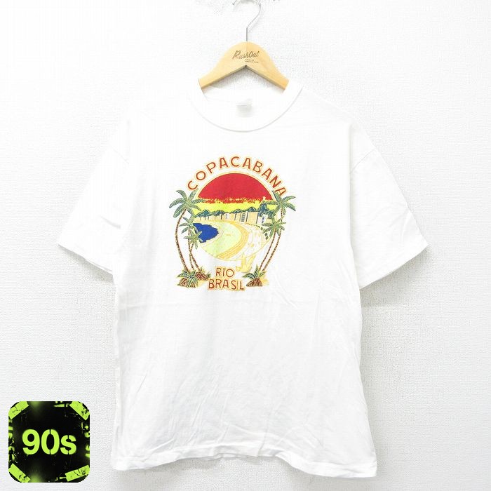 90s 半袖Tシャツ ブラジル ホワイト L | 古着