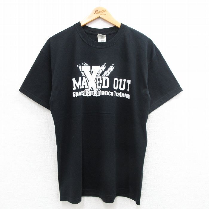 【50%OFF】00s 半袖Tシャツ MAXED OUT ブラック L | 古着
