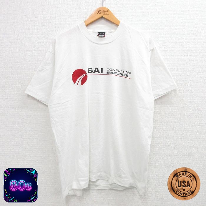スクリーンスターズ 80s 半袖Tシャツ SAI ホワイト L | 古着