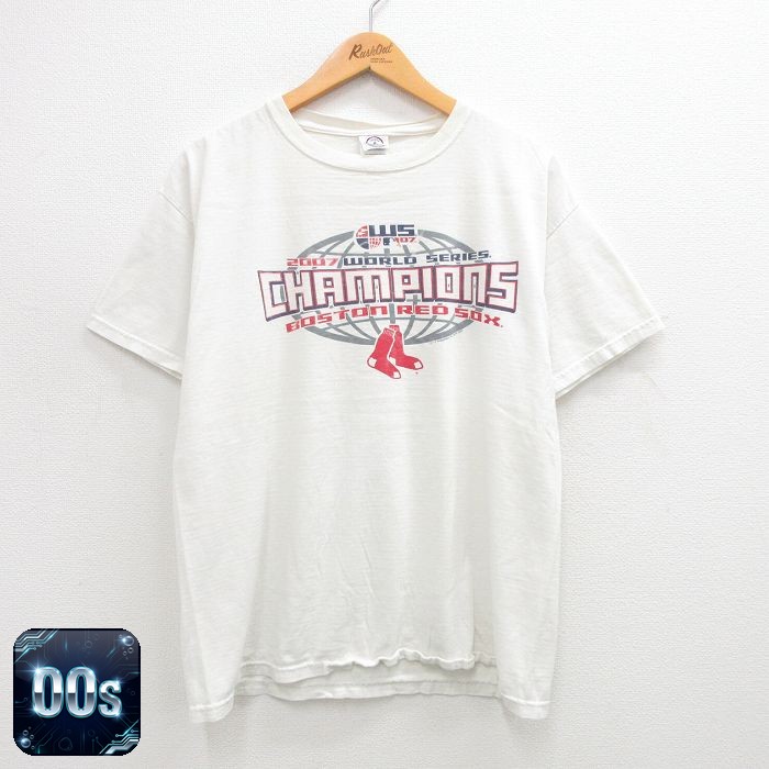 【50%OFF】00s 半袖Tシャツ ボストンレッドソックス ホワイト XL | 古着