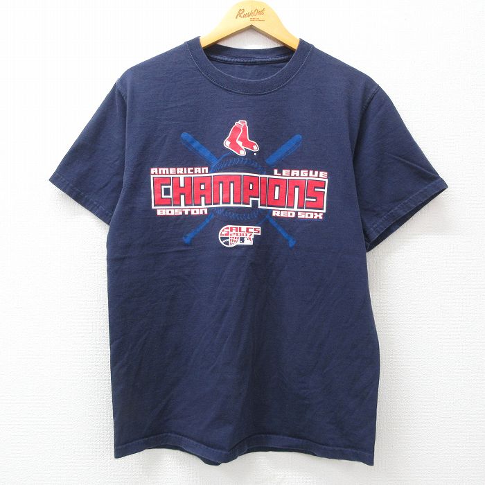 00s 半袖Tシャツ ボストンレッドソックス ネイビー L | 古着