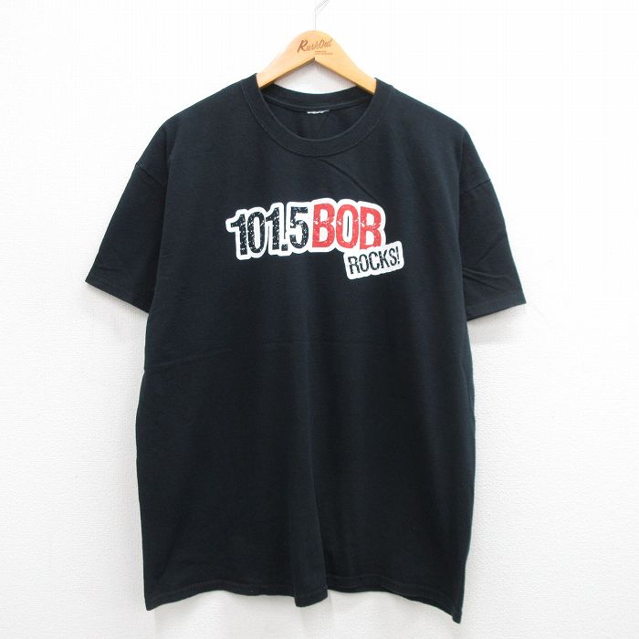 00s 半袖Tシャツ BOB ROCKS ブラック XL | 古着