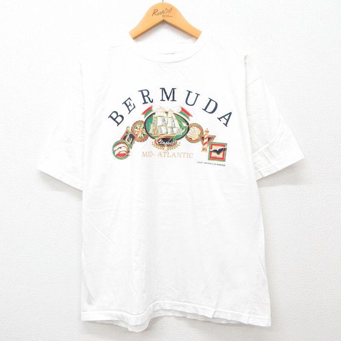 00s 半袖Tシャツ 船 ホワイト XL | 古着