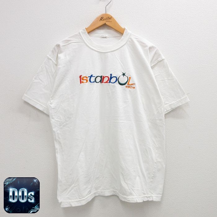 00s 半袖Tシャツ イスタンブール ホワイト L | 古着