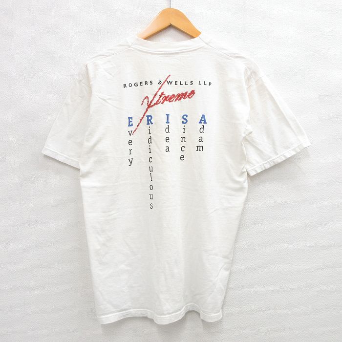 【50%OFF】00s 半袖Tシャツ ERISA ホワイト L | 古着