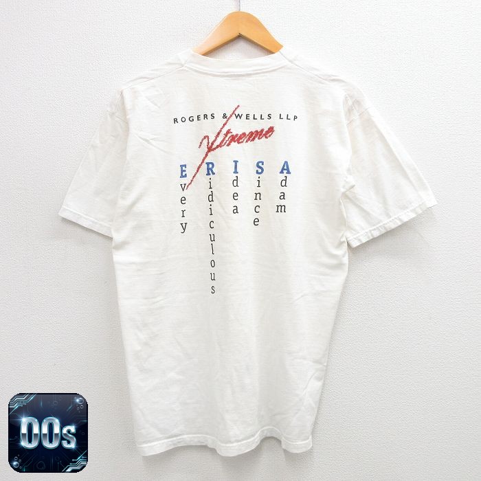 00s 半袖Tシャツ ERISA ホワイト L | 古着