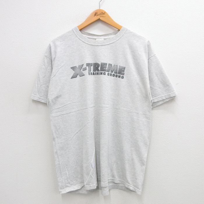 00s 半袖Tシャツ X-TREME グレー霜降り XL | 古着
