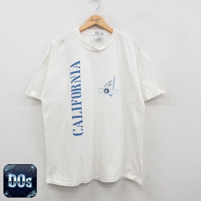 ヘインズ 00s 半袖Tシャツ カリフォルニア ホワイト XL | 古着