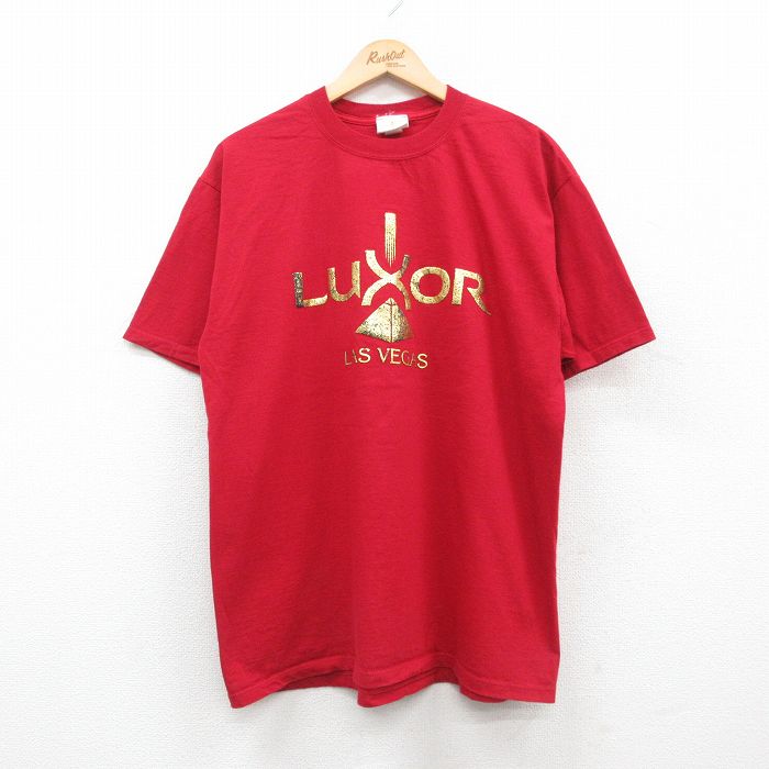 00s 半袖Tシャツ ラスベガス レッド XL | 古着