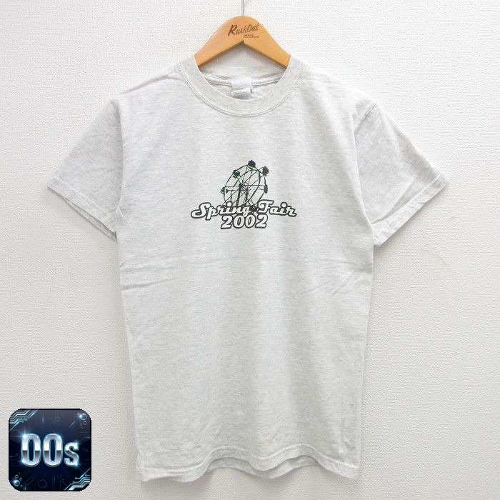 00s 半袖Tシャツ 観覧車 グレー M | 古着