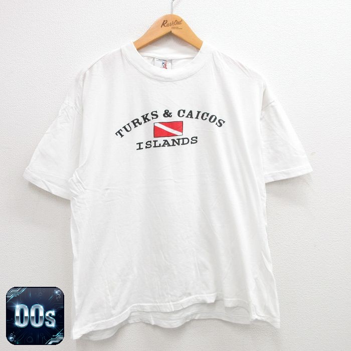 00s 半袖Tシャツ ホワイト XL | 古着