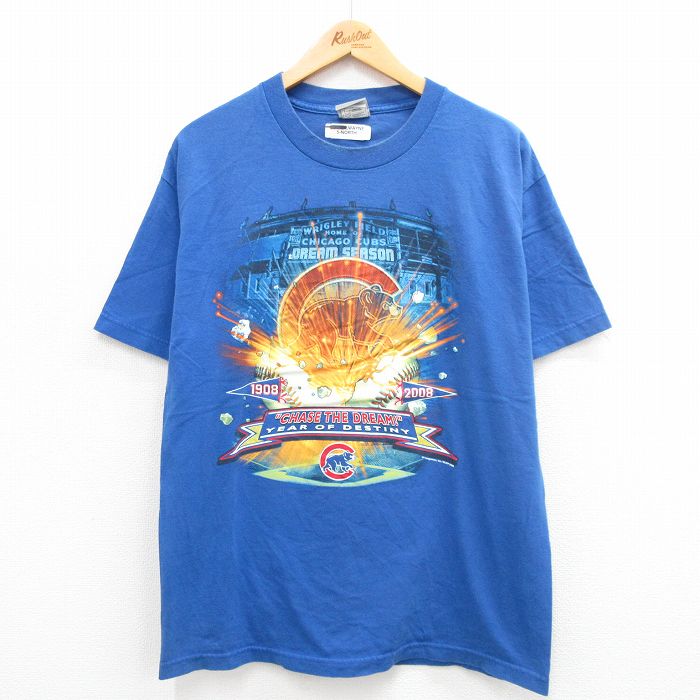 00s 半袖Tシャツ シカゴベアーズ ブルー L | 古着