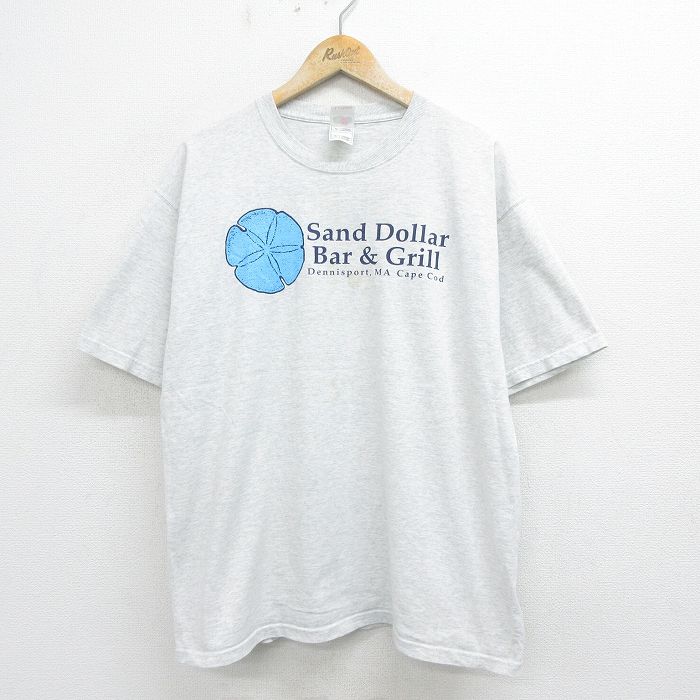 フルーツオブザルーム 00s 半袖Tシャツ Sand グレー XL | 古着