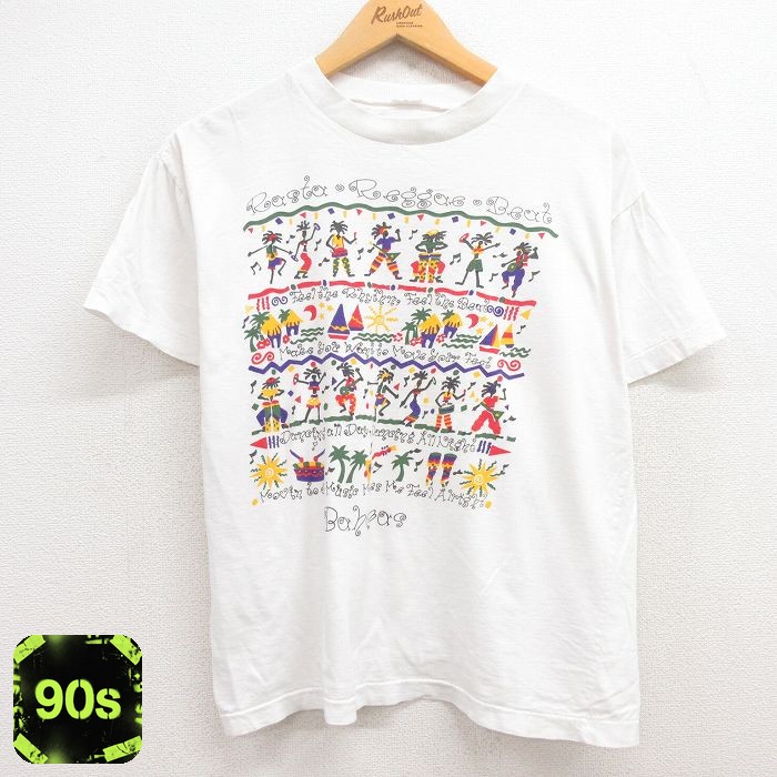 90s 半袖Tシャツ バハマ ホワイト L | 古着