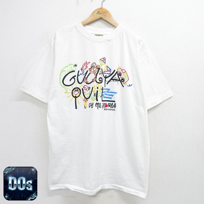 00s 半袖Tシャツ サル ホワイト XL | 古着