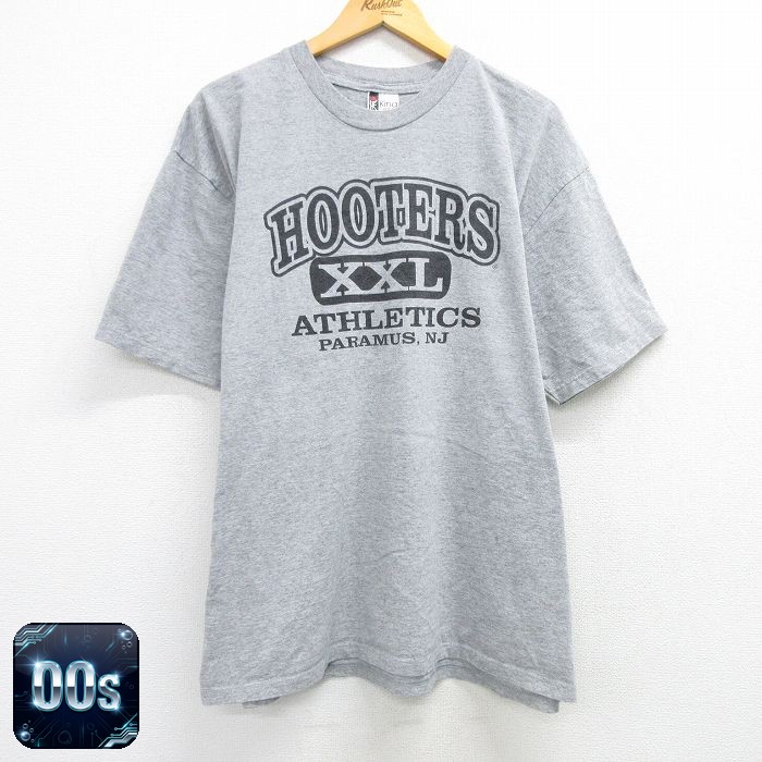 00s 半袖Tシャツ フーターズ グレー霜降り XL | 古着