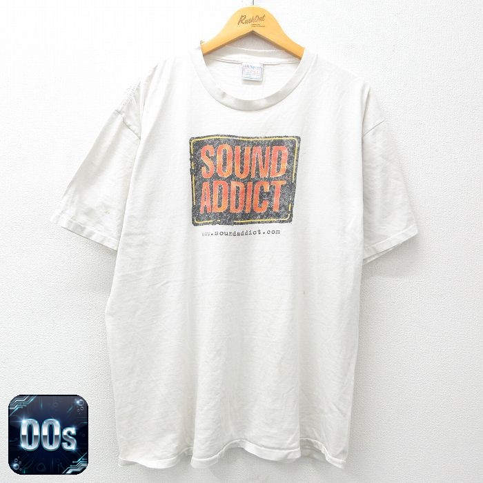 All Sport 00s 半袖Tシャツ SOUND ホワイト XL | 古着