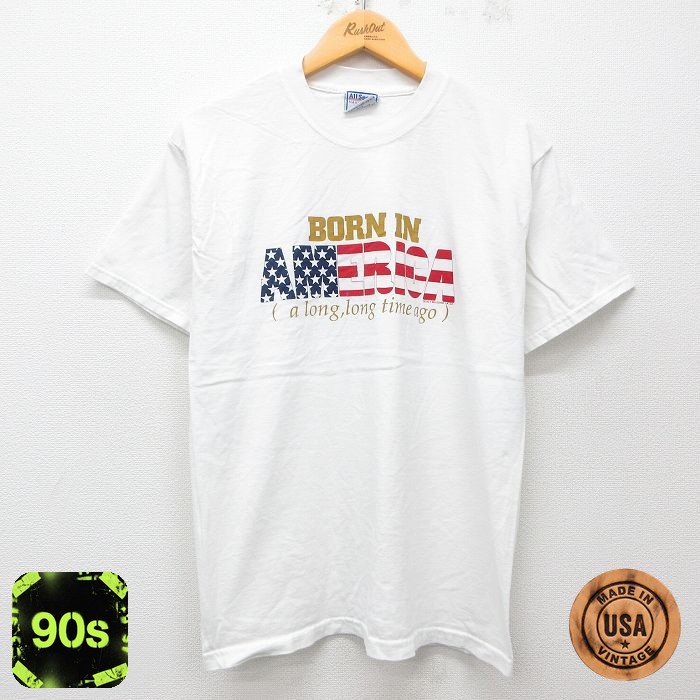 90s 半袖Tシャツ ホワイト L | 古着