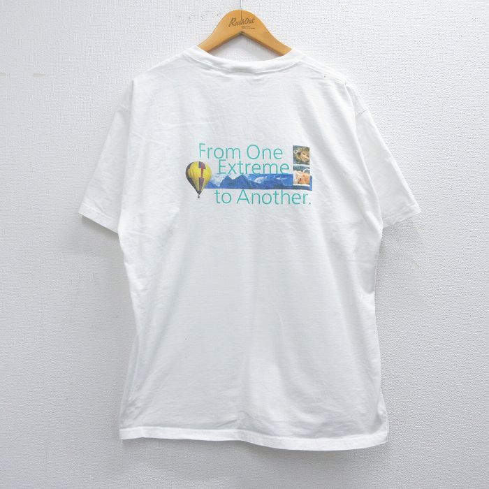 フルーツオブザルーム 00s 半袖Tシャツ 気球赤ちゃん ホワイト L | 古着