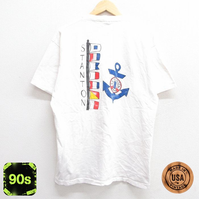フルーツオブザルーム 90s 半袖Tシャツ STANTON ホワイト XL | 古着