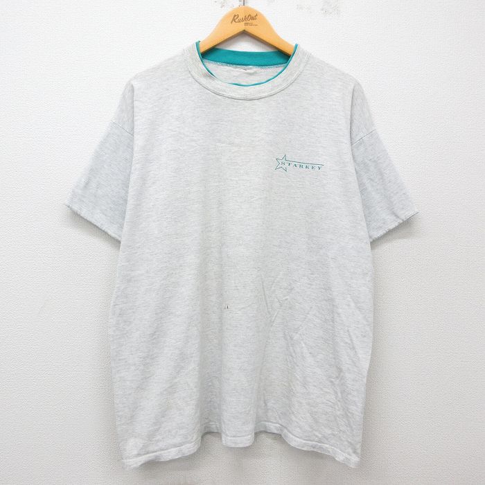 00s 半袖Tシャツ STARKEY グレー霜降り XL | 古着