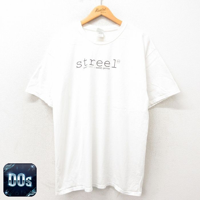 00s 半袖Tシャツ Streel ホワイト XL | 古着