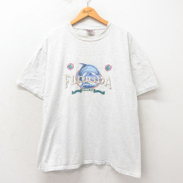オニータ 90s 半袖Tシャツ フロリダ グレー XL | 古着