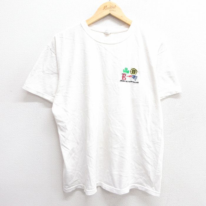 【50%OFF】00s 半袖Tシャツ ニューイングランドペイトリオッツ ホワイト L | 古着