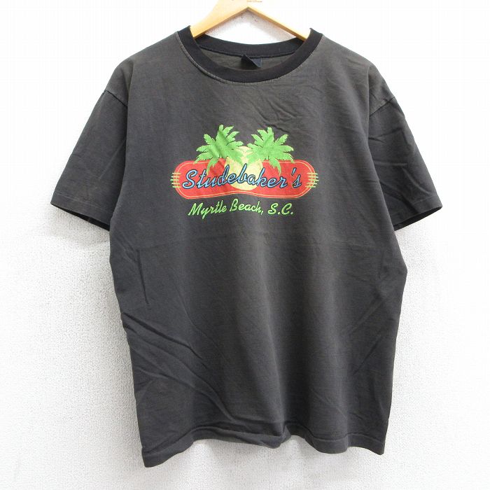 80s 半袖Tシャツ Studelakers ブラウン XL | 古着