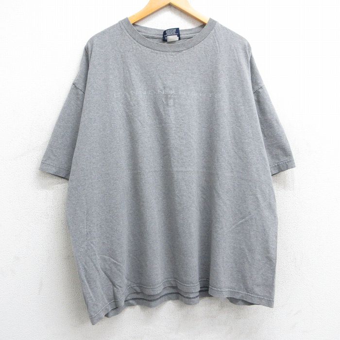 ジャンスポーツ 00s 半袖Tシャツ GANNON KNIGHTS グレー XL | 古着