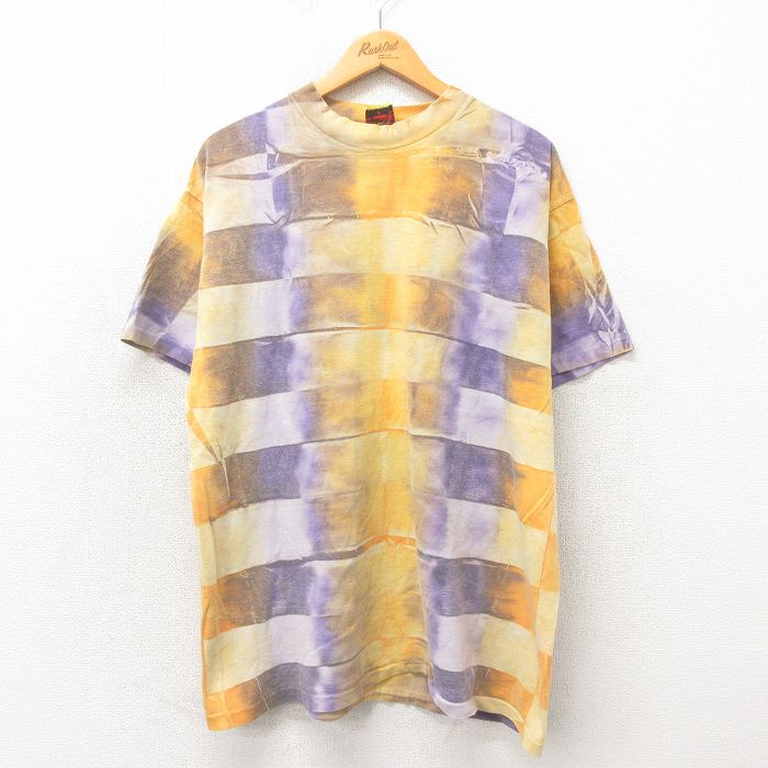 90s 半袖Tシャツ イエロー XL | 古着