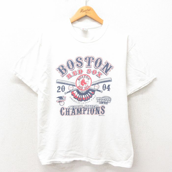 00s 半袖Tシャツ ボストンレッドソックス ホワイト L | 古着