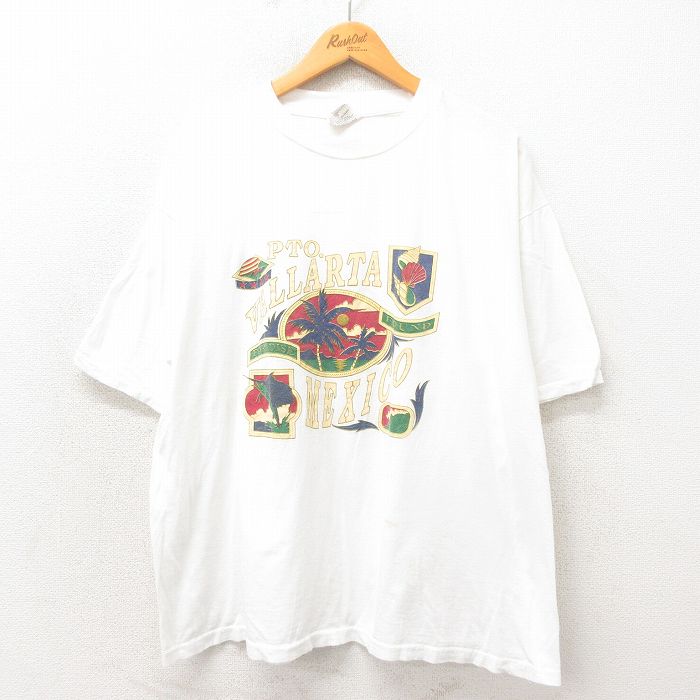 00s 半袖Tシャツ メキシコ ホワイト XL | 古着