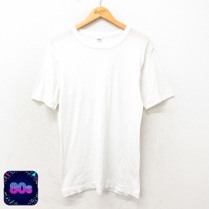80s 半袖Tシャツ ホワイト L | 古着