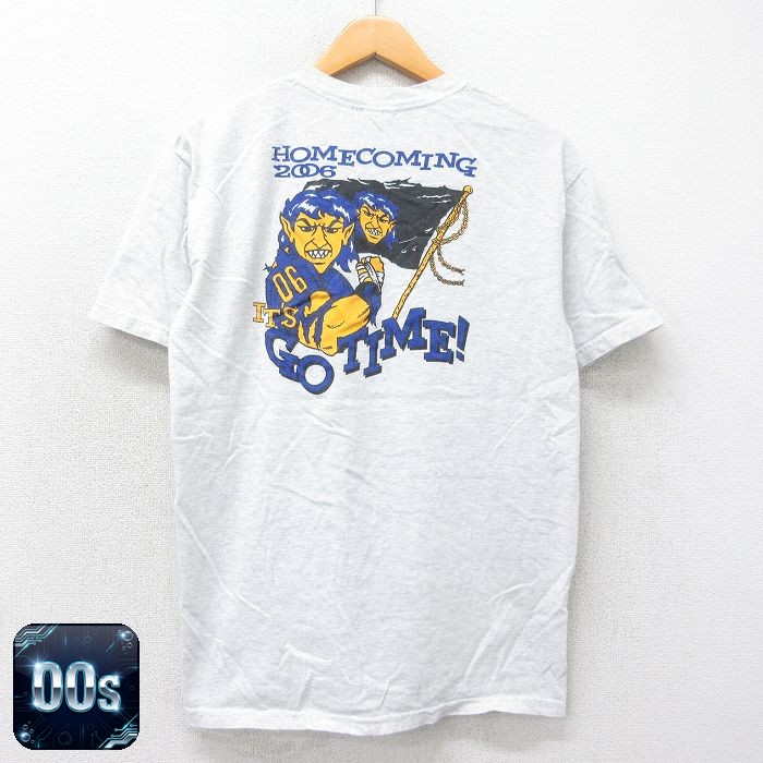 【50%OFF】00s 半袖Tシャツ HARRISON グレー霜降り M | 古着