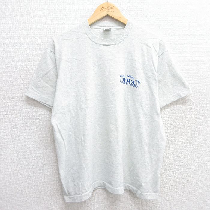 フルーツオブザルーム 90s 半袖Tシャツ RWA グレー L | 古着