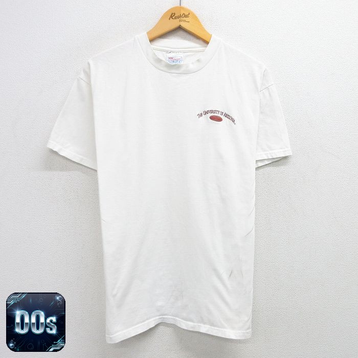 【50%OFF】ヘインズ 00s 半袖Tシャツ アリゾナ ホワイト XL | 古着