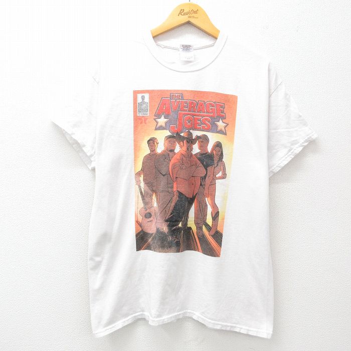 00s 半袖Tシャツ AVERAGE JOES ホワイト L | 古着