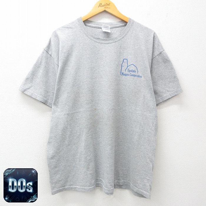 【50%OFF】00s 半袖Tシャツ Niagara Cooperative グレー XL | 古着