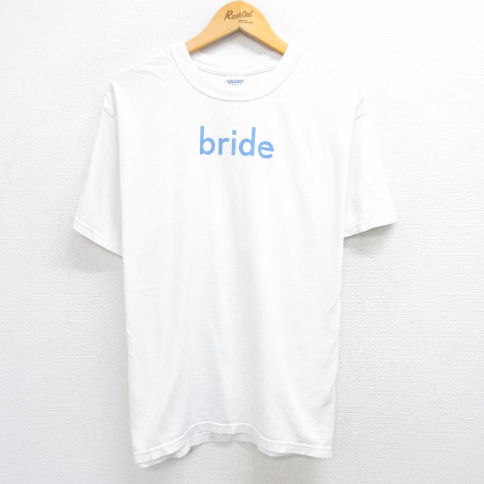 00s 半袖Tシャツ bride SHARON ホワイト L | 古着
