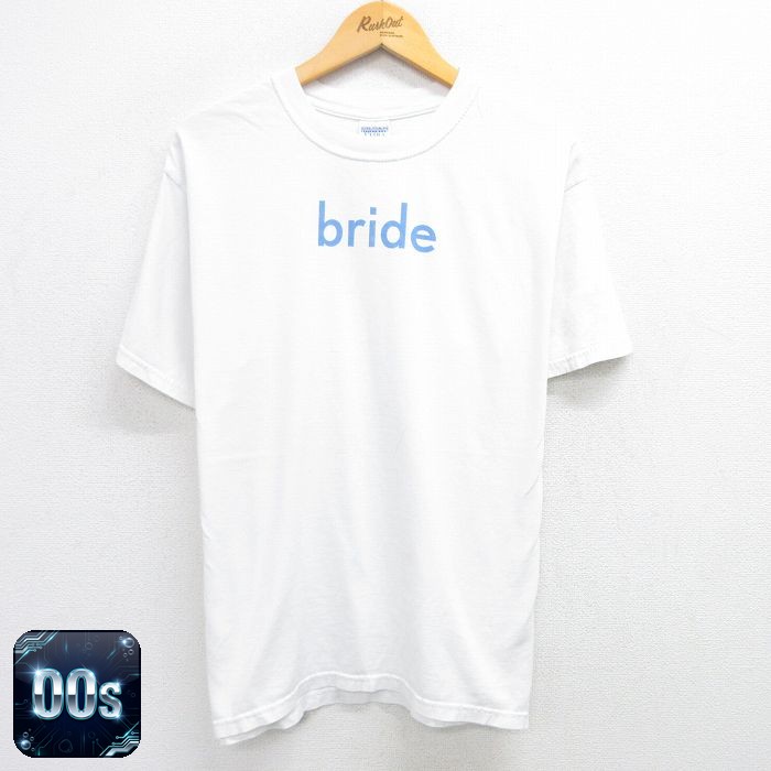 【50%OFF】00s 半袖Tシャツ bride SHARON ホワイト L | 古着