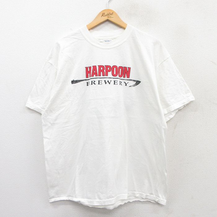 00s 半袖Tシャツ ハープーン ホワイト XL | 古着