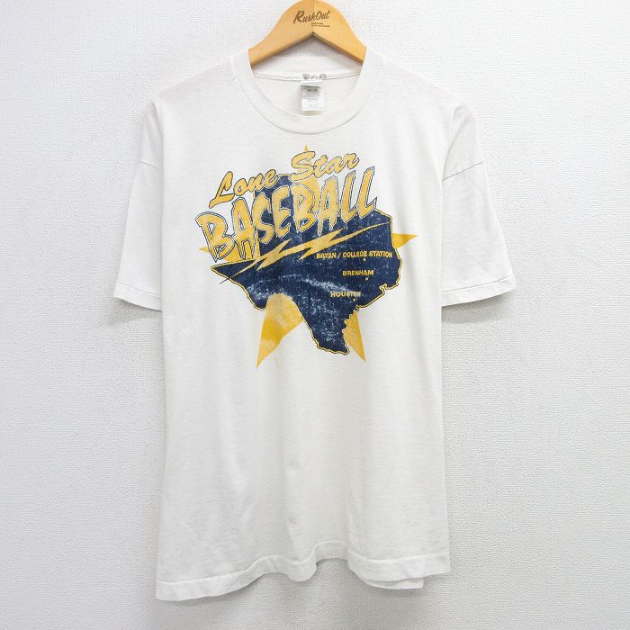 フルーツオブザルーム 00s 半袖Tシャツ ベースボール ホワイト XL | 古着